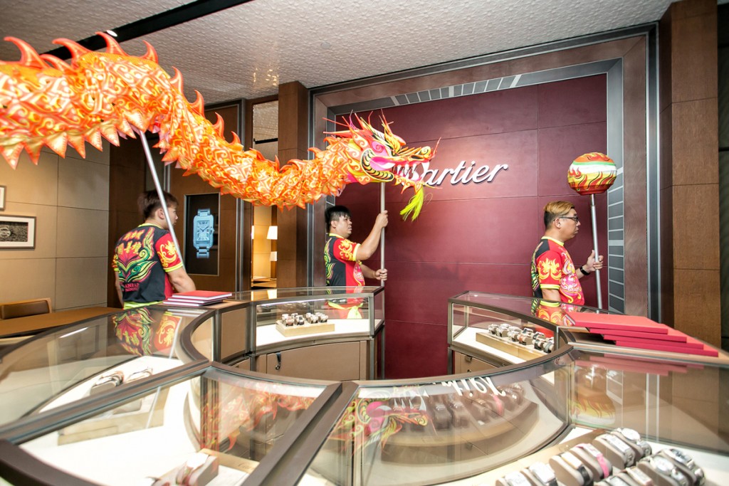 CNY Singapore Malmaison Event 2016 Dragon Dance