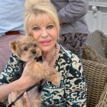 Ivana Trump celebrating her birthday