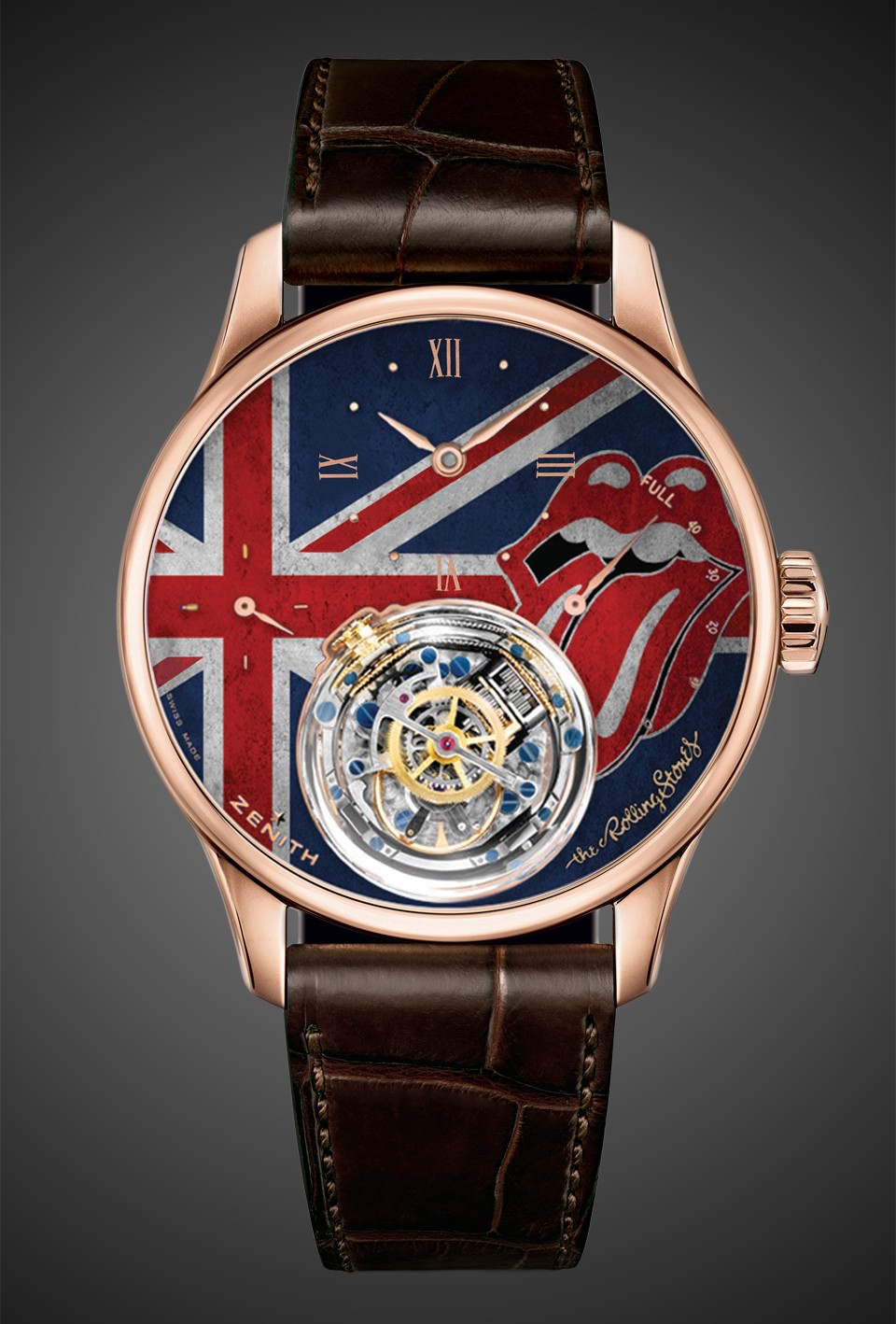 Zenith Unveils Academy Christophe Colomb Tribute To The Rolling Stones