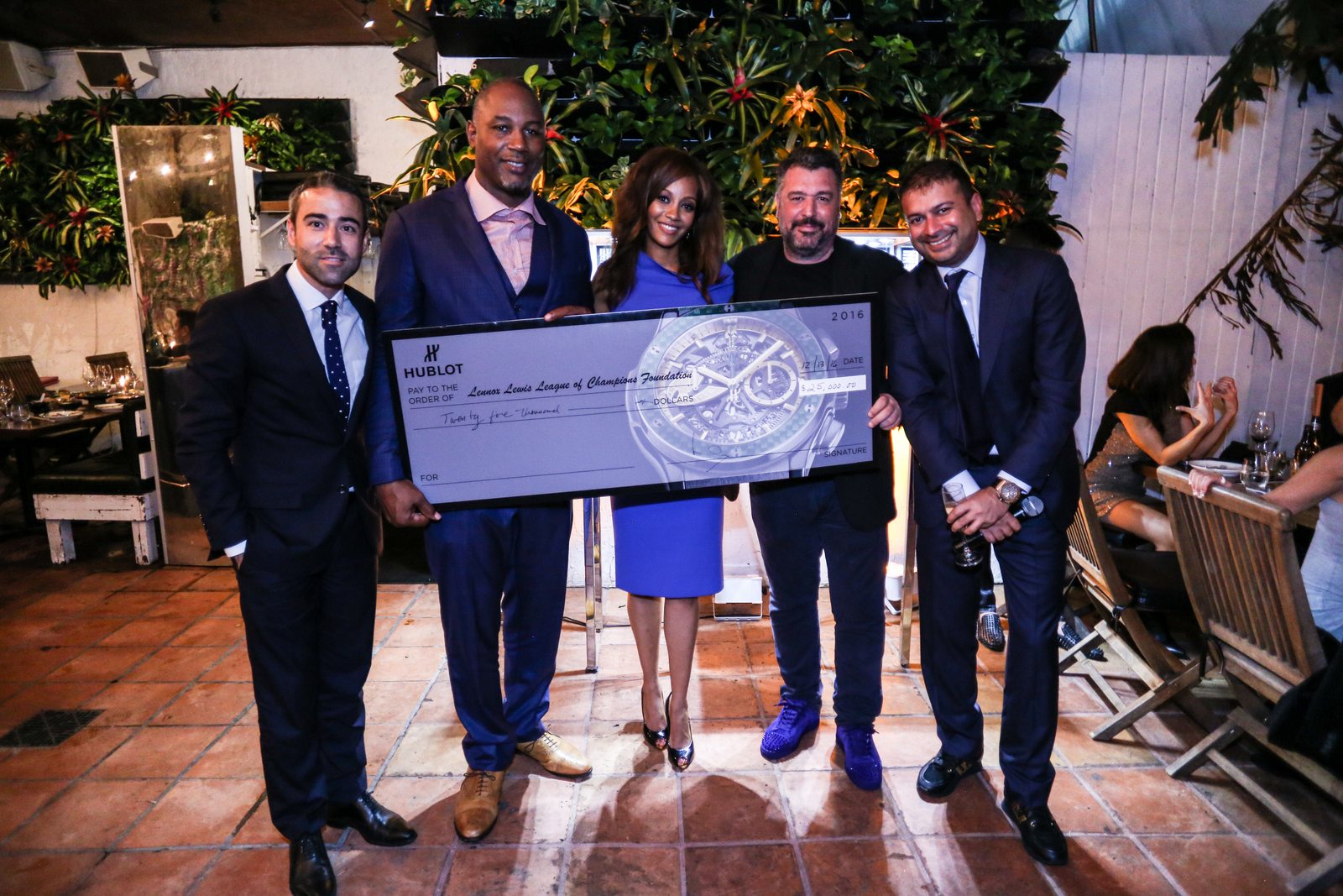 Hublot and Haute Living Honor the Lennox Lewis LOC Foundation