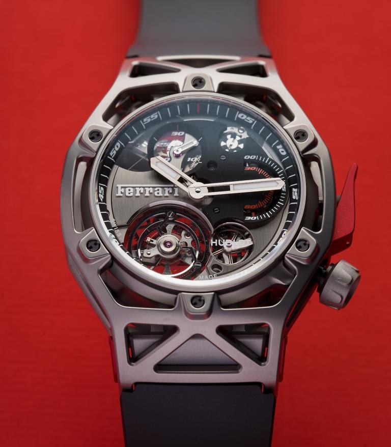 Hublot and Ferrari Present Techframe Ferrari Chronograph