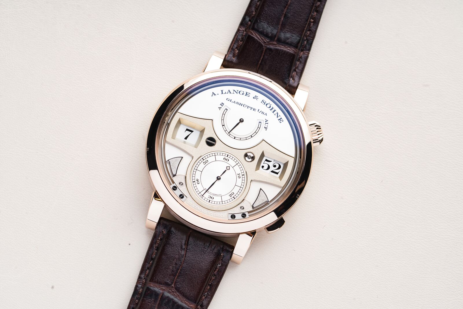 A. Lange & Söhne Zeitwerk Decimal Strike in Honey Gold: A Sweet Delight