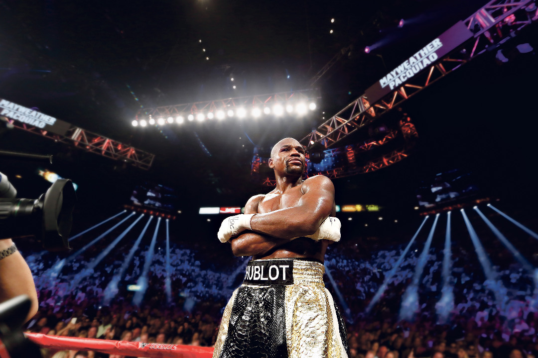Hublot Joins Floyd Mayweather Jr. In The Ring For Epic Fight
