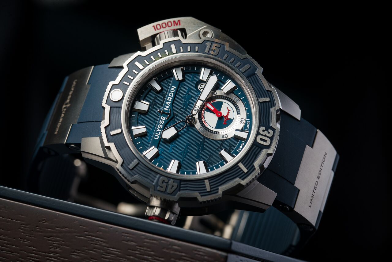 SIHH 2018: Ulysse Nardin Gets In The Deep End With The Diver Deep Dive