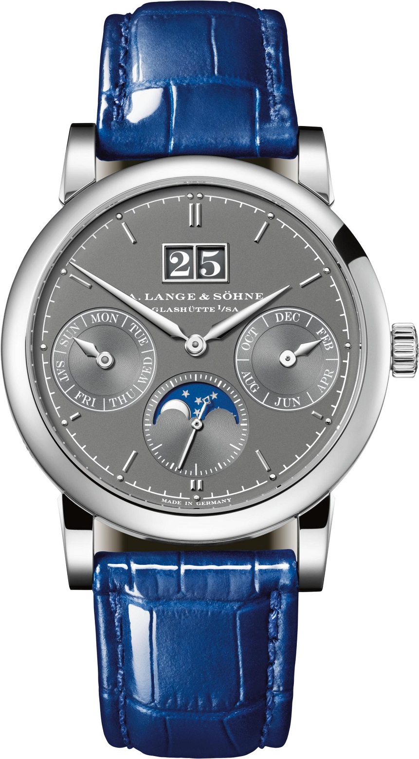 A. Lange & Söhne Unveils U.S. Limited Edition Saxonia Annual Calendar In Grey