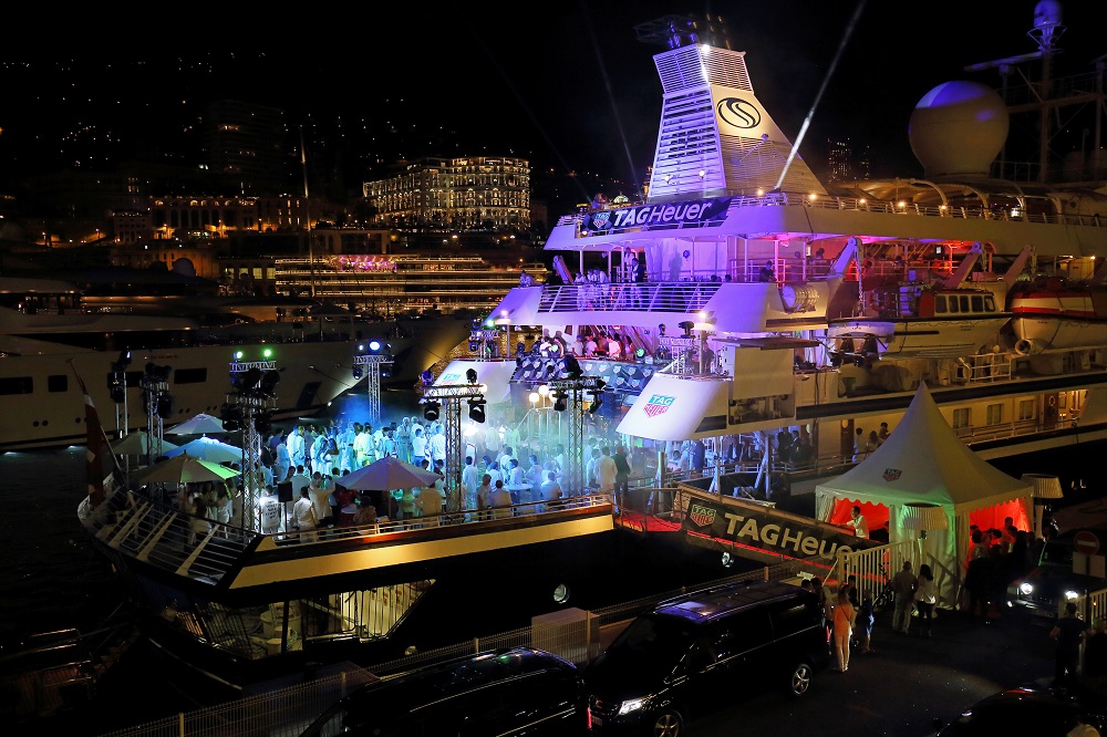 All Aboard The Tag Heuer Yacht At The Monaco Grand Prix