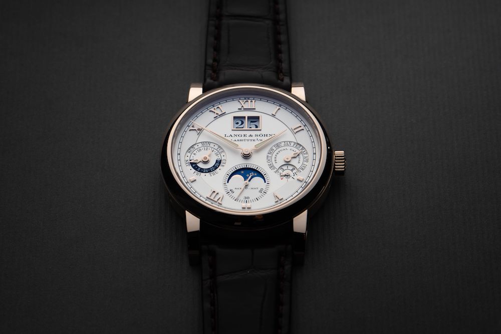 Haute Complication: A. Lange & Söhne Langematik Perpetual Honeygold