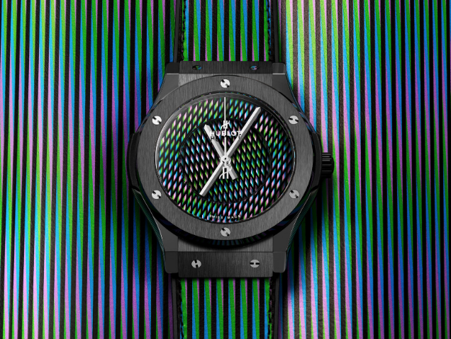 New Hublot Classic Fusion Cruz-Diez Unveiled At Miami Art Basel
