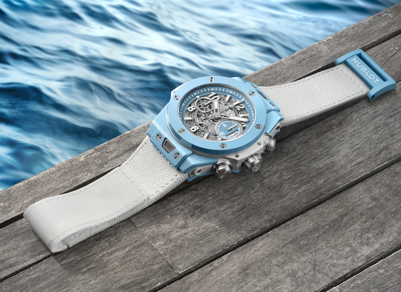 Hublot Celebrates Summer With Sky Blue Big Bang