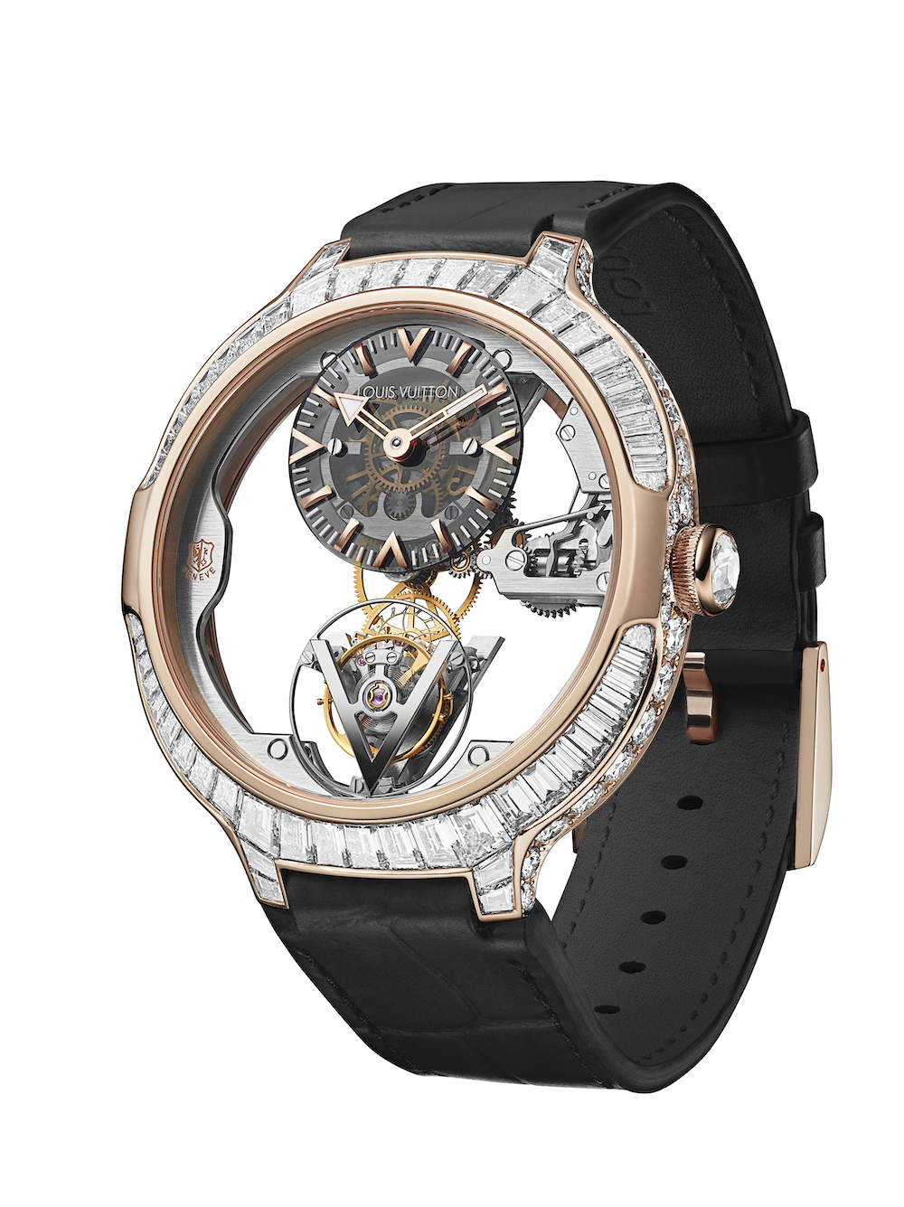 Haute Complication: Louis Vuitton Voyager Flying Tourbillon Poinçon de Genève