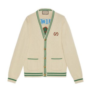 GUCCI PINEAPPLE COTTON CARDIGAN - GCK039