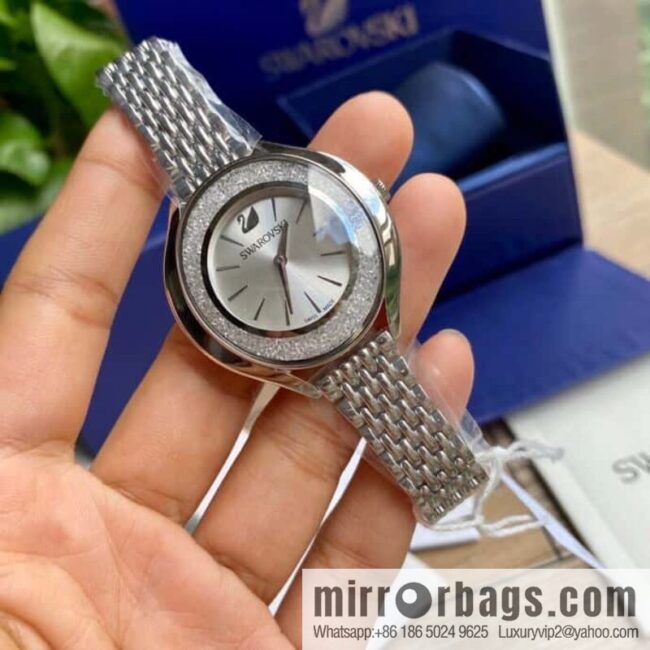 Swarovski. The same series at the Swarovski counter: Crystalline Aura watch
