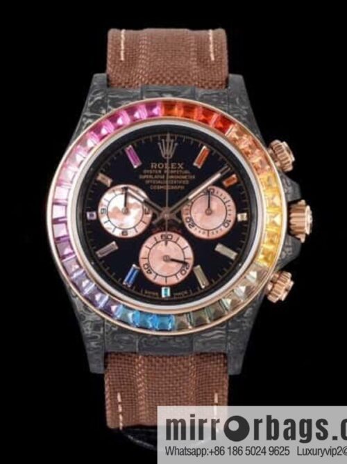 IMG_0290-800x800dmpxyrm0oqi14867_20250625183600.jpg DiW Rolex Daytona New Customized \"Rainbow Sunray\" Rainbow 4130 Movement Watch