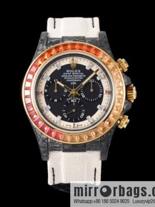 IMG_0299-800x800hdnkmbhyxj114856_20250625183543.jpg DiW Rolex Daytona New Customized \"Rainbow Sunray\" Rainbow 4130 Movement Watch