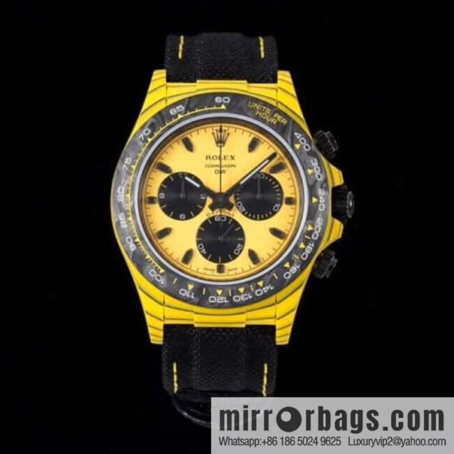 DiW Rolex Daytona New Customized \"Rainbow Sunray\" Rainbow 4130 Movement Watch