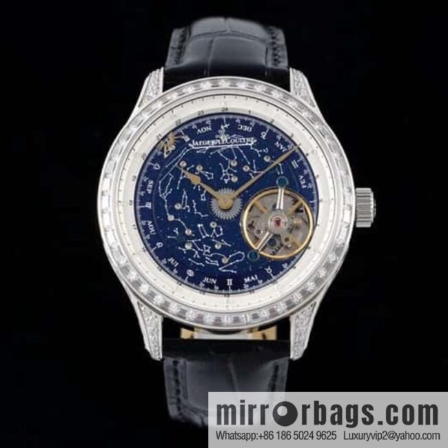 RMS new Beidou Star Orbital Flywheel JL product. Replica Luxury Handbag, Master Series, Orbital Flywheel, inlaid with sand gold stone literal watch