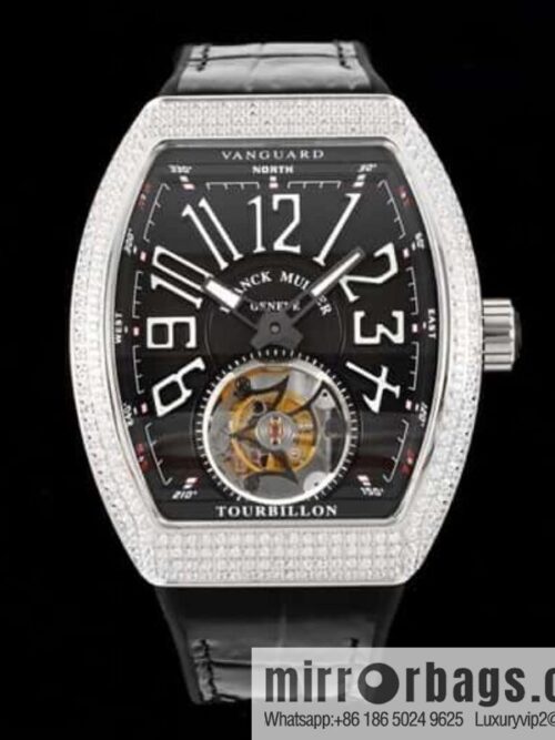 Frank Muller V45 Vanguard Tourbillon Series Original Complex Franck Muller Tourbillon Movement Watch