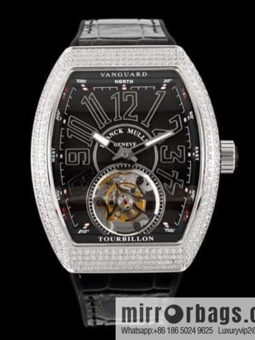 Frank Muller V45 Vanguard Tourbillon Series Original Complex Franck Muller Tourbillon Movement Watch
