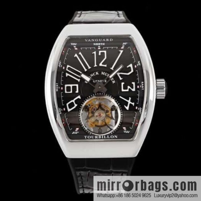Frank Muller V45 Vanguard Tourbillon Series Original Complex Franck Muller Tourbillon Movement Watch