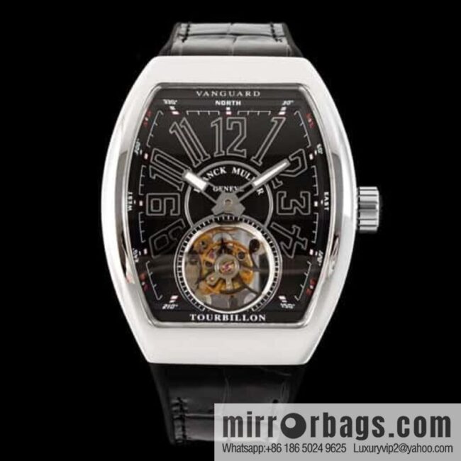 Frank Muller V45 Vanguard Tourbillon Series Original Complex Franck Muller Tourbillon Movement Watch