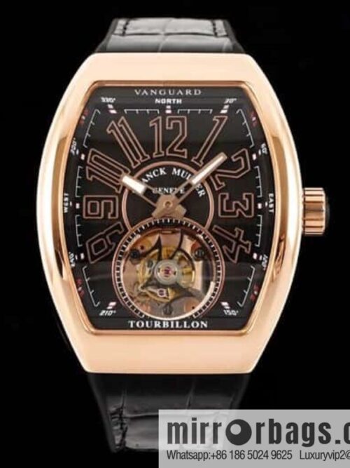 Frank Muller V45 Vanguard Tourbillon Series Original Complex Franck Muller Tourbillon Movement Watch