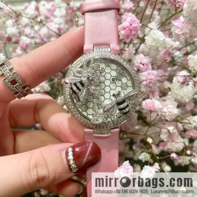 Cartier C White Bee Creative Gemstone Series 40mm Dial