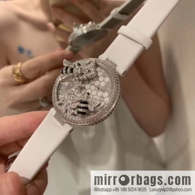 Cartier C White Bee Creative Gemstone Series 40mm Dial