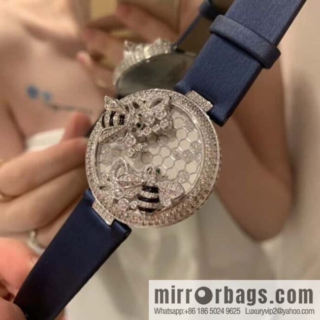 Cartier C White Bee Creative Gemstone Series 40mm Dial