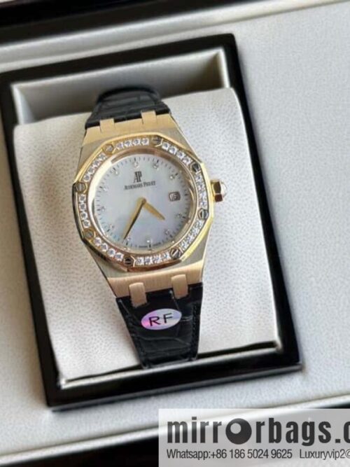 Alligator Leather RF Factory, Audemars Piguet Royal Oak Series Model 67601 Quartz Watch