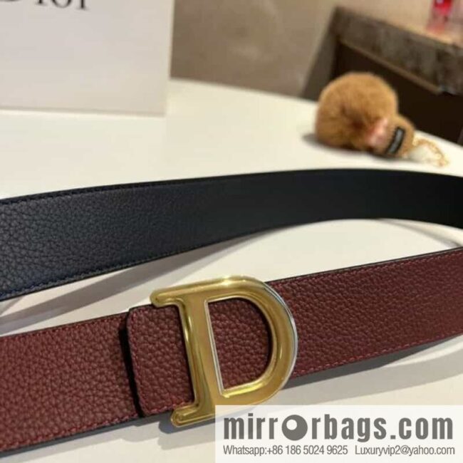 Dior, 30 Avenue Montaigne, Paris D \"Belt 35mm