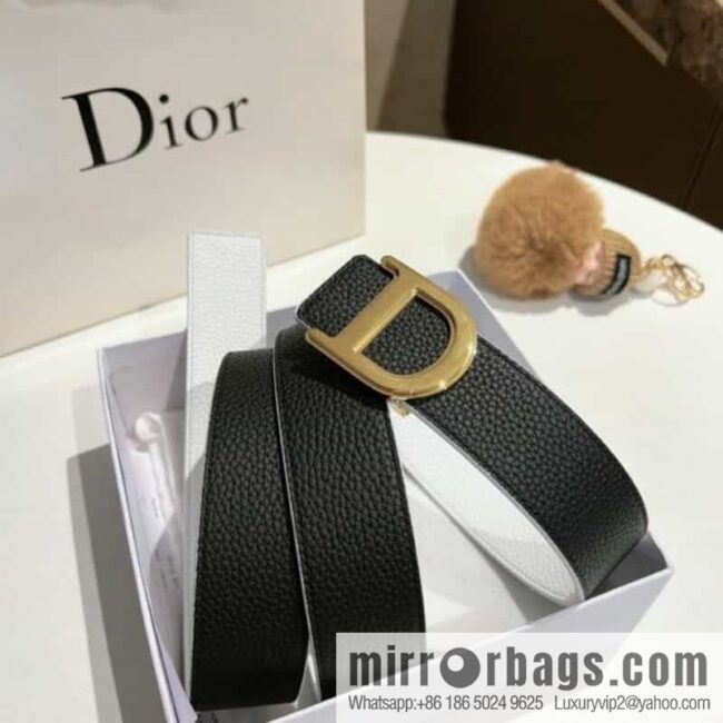 Dior, 30 Avenue Montaigne, Paris D \"Belt 35mm