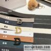 Dior, 30 Avenue Montaigne, Paris D \"Belt 35mm