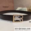 BURBERRY Burberry, stainless steel B-shaped war horse inlaid with metal buckle 3.5cm