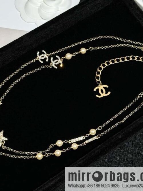 IMG_3040-800x800crm5cz0zrk372250_20250630152621.jpg ❗️New ❗️ Chanel necklace ☀️ new ☑️ Chanel double c long star pearl necklace ☀️