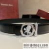 STEFANO RICCI STEFANO RICCI STEFANO RICCI Classic New Stainless Steel Eagle Head with Diamond Buckle 3.8cm Men\'s Belt