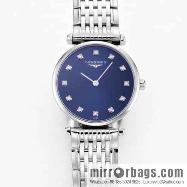 KY Jialan originally produced a 24mm original SWISS L.209.2 Swiss quartz movement real diamond inlaid watch