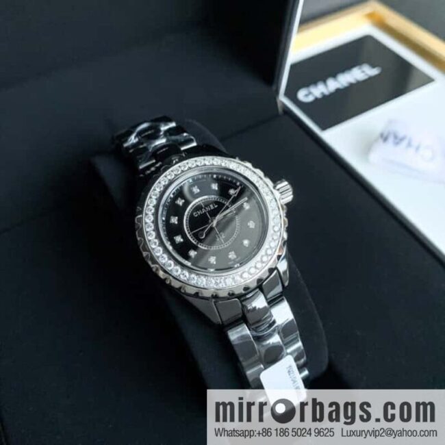 Chanel J12 series quartz imported Swiss counter with the same type of movement watch
