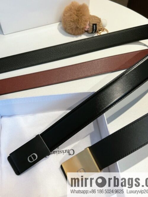 IMG_4401-800x800fpehk5xzm1k73933_20250630162420.jpg Dior, cowhide leather two-sided brushed craft plate buckle 35mm belt