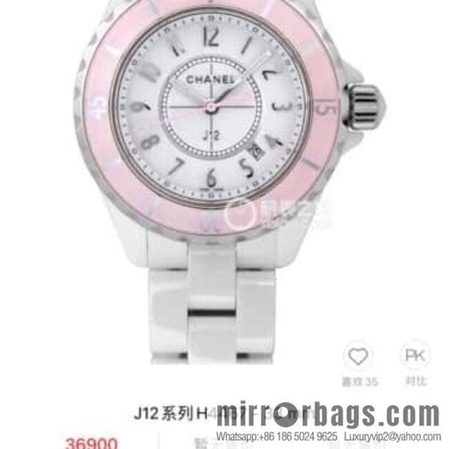 IMG_4789-800x800tg0crij5f3s78271_20250630191807.jpg Women\'s model, official synchronization, and higher quality, the new H5698 brand Chanel series J12 movement type quartz gender women\'s quartz appearance details table diameter 33 mm