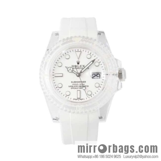 55G. Factory Rolex\'s Phantomlab Modified Masterpiece Imported Crystal Original Model 3135 Movement Watch