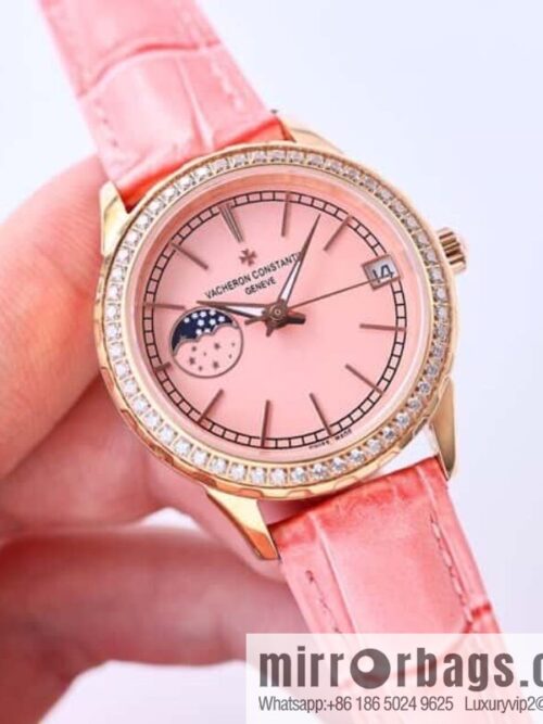 IMG_5442-800x8004rl5zooboon69666_20250630140012.jpg Vacheron Constantin-Vacheron Constantin Ladies Jewelry Series 9-character Sun, Moon and Stars Function Mother-of-Pearl Dial Fashion Women\'s Watch
