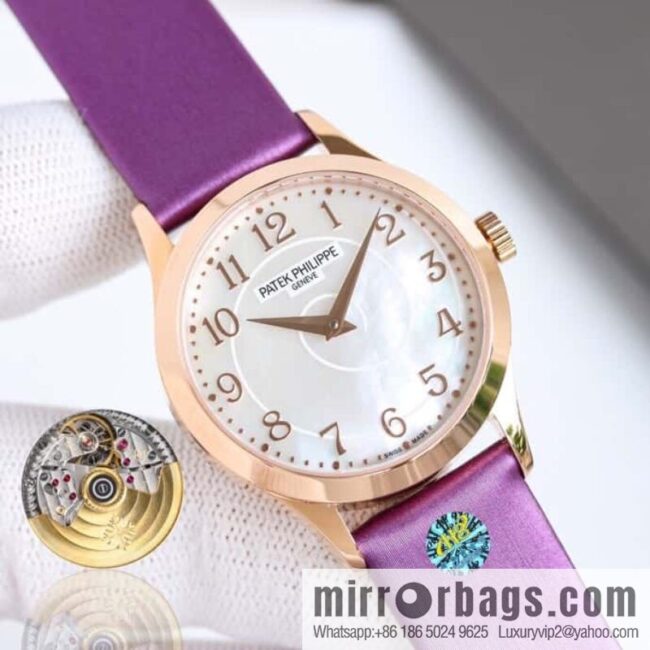 [TW Factory] New women\'s Patek Philippe classical watch series customized version movement changed to Cal.215 automatic movement 4968 watch