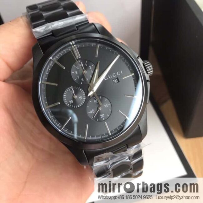 New original Gucci, Gucci Bee stainless steel G-timeless series men\'s watch original Swiss movement multifunctional six-pin quartz movement watch 42mm diameter