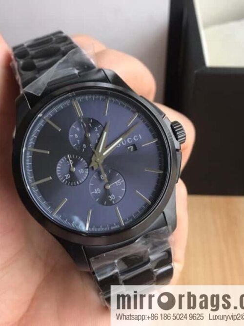 IMG_61090-800x800bkccstpw5ou60422_20250630015245.jpg New original Gucci, Gucci Bee stainless steel G-timeless series men\'s watch original Swiss movement multifunctional six-pin quartz movement watch 42mm diameter