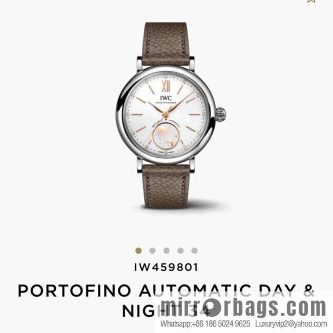 [JMF. Factory] The highest version of IWC Botao Fino series lW659802 (Gu Ailing) has the same day and night display automatic watch