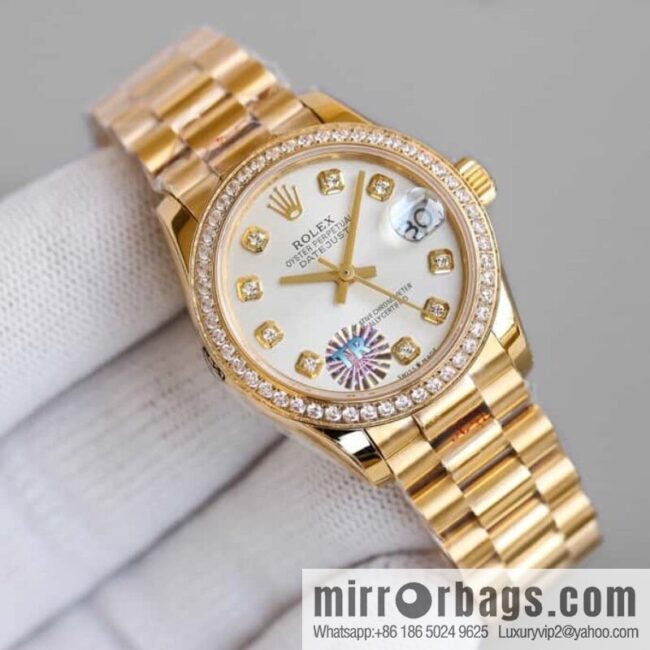 TR Factory\'s new masterpiece, the latest Rolex women\'s log 31MM Rolex 2236 movement mechanical log watch
