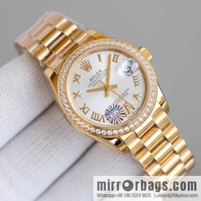 TR Factory\'s new masterpiece, the latest Rolex women\'s log 31MM Rolex 2236 movement mechanical log watch