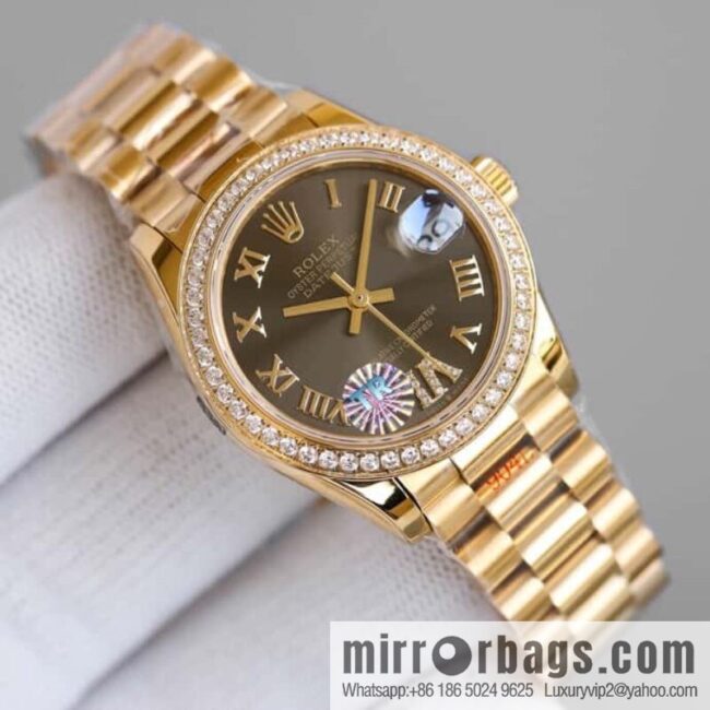 TR Factory\'s new masterpiece, the latest Rolex women\'s log 31MM Rolex 2236 movement mechanical log watch