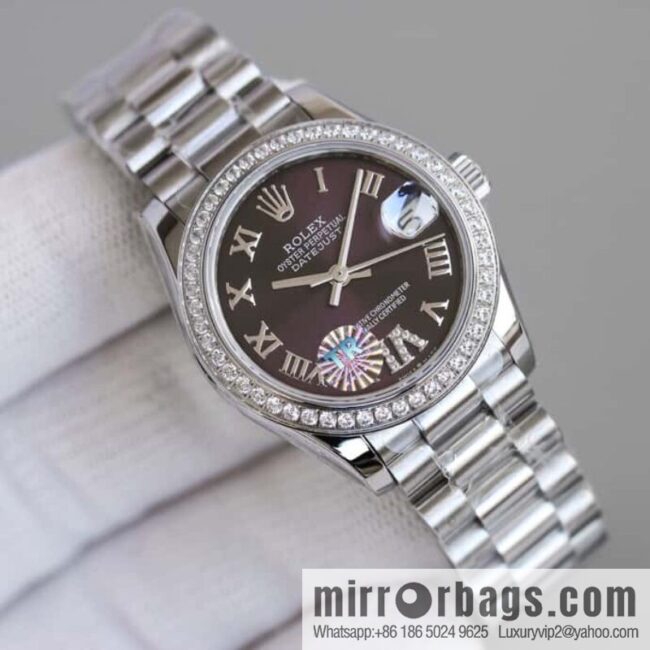 TR Factory\'s new masterpiece, the latest Rolex women\'s log 31MM Rolex 2236 movement mechanical log watch