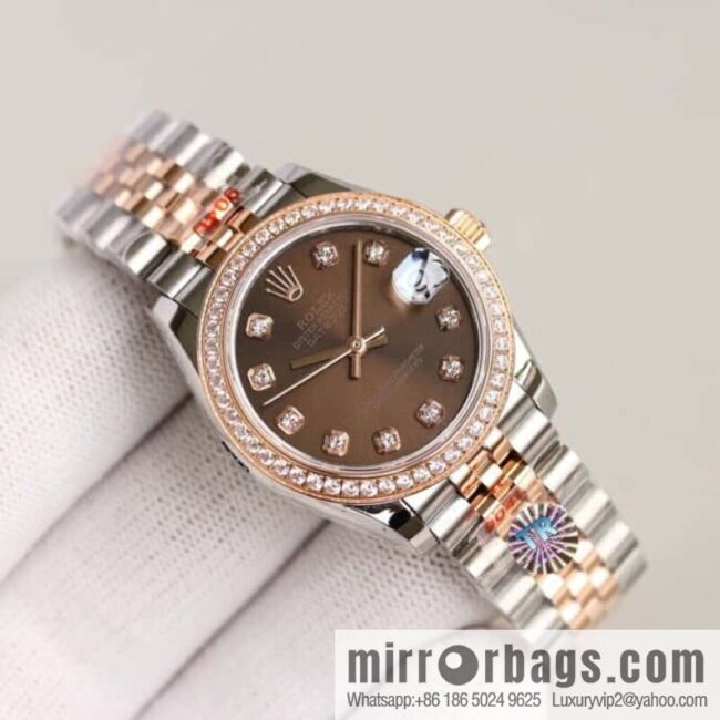 TR Factory\'s new masterpiece, the latest Rolex women\'s log 31MM Rolex 2236 movement mechanical log watch